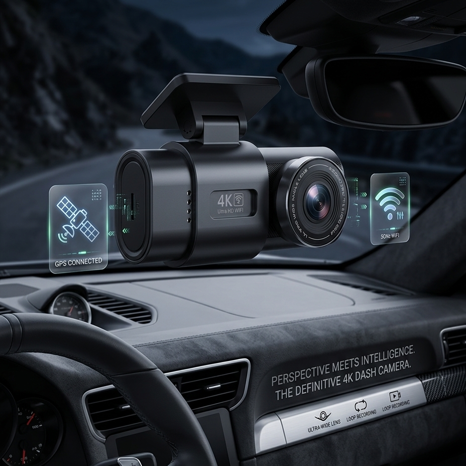 RoadGuard Pro™ 4K Smart Dash Cam