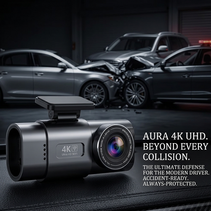 RoadGuard Pro™ 4K Smart Dash Cam