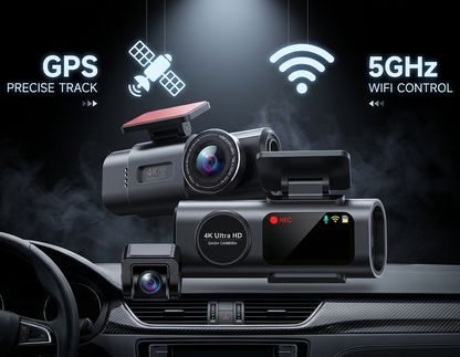 RoadGuard Pro™ 4K Smart Dash Cam