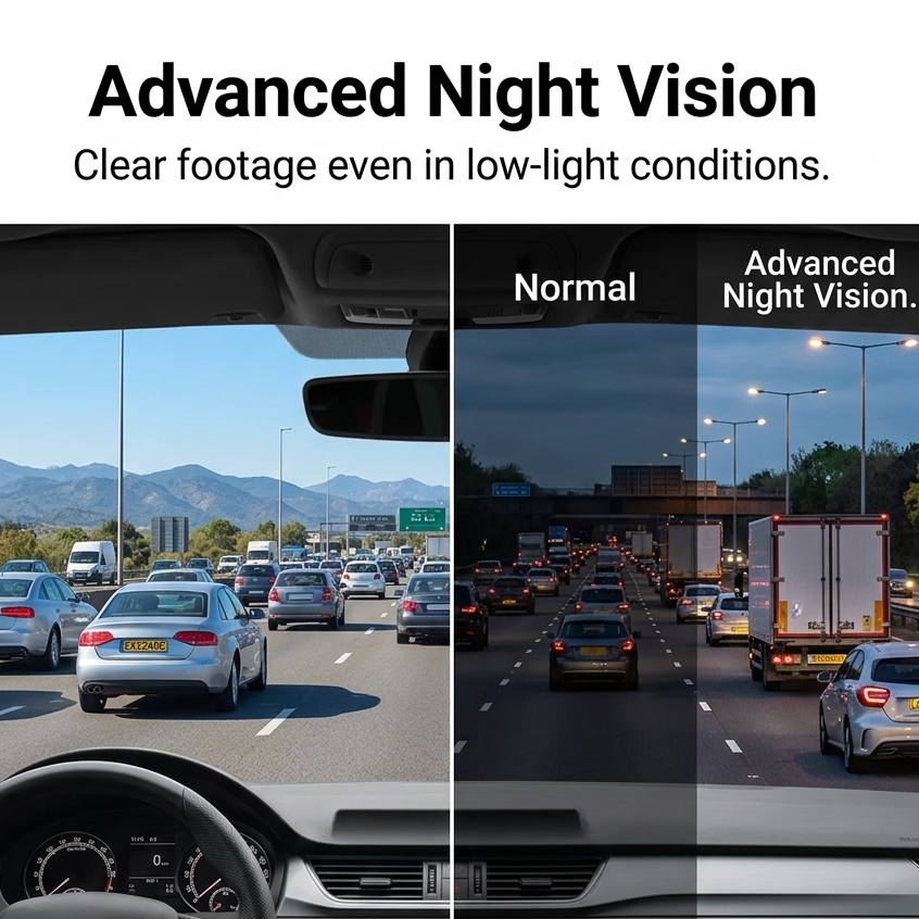 RoadGuard Pro™ 4K Smart Dash Cam