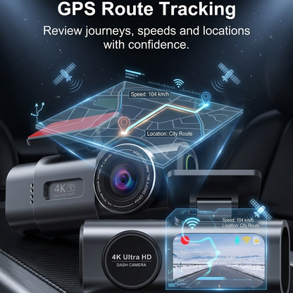 RoadGuard Pro™ 4K Smart Dash Cam