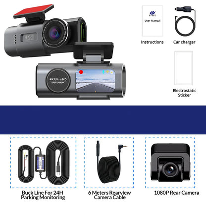 RoadGuard Pro™ 4K Smart Dash Cam